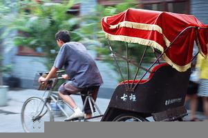 Rickshaw, Jiayuguan Travel, Jiayuguan Guide