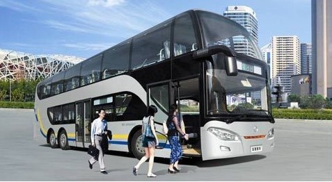 Air-conditioned Tourist Bus, Qingdao Travel, Qingdao Guide 