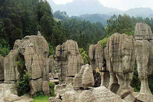 The Beautiful Natural Scenery in Wansheng