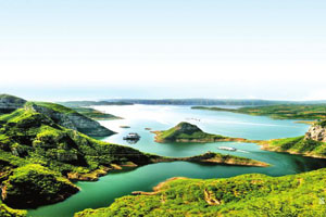 The Three Gorges of Yellow River