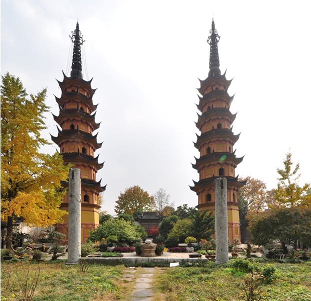 The Twin Pagodas  