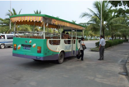 Bus, Sanya Guide,Sanya Travel