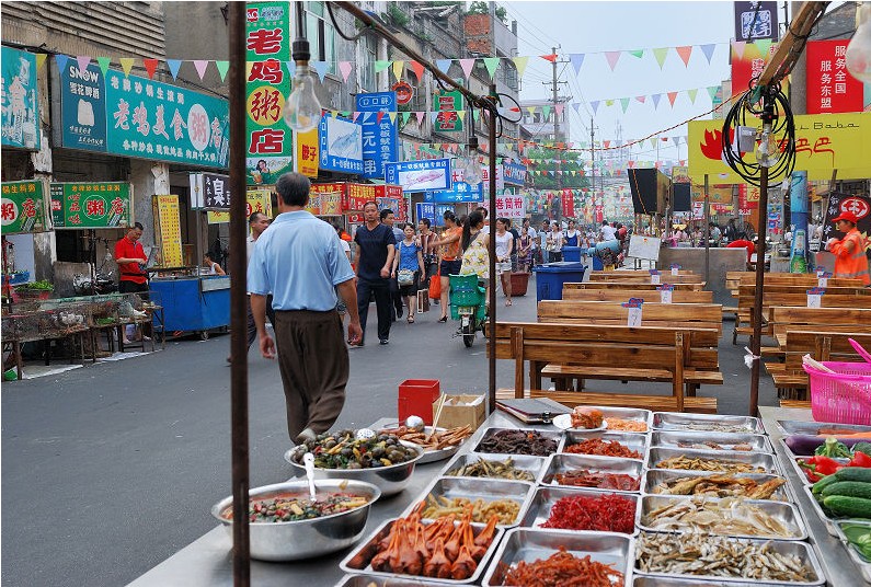 Zhongshan food street, Nanning Guide，Nanning Travel