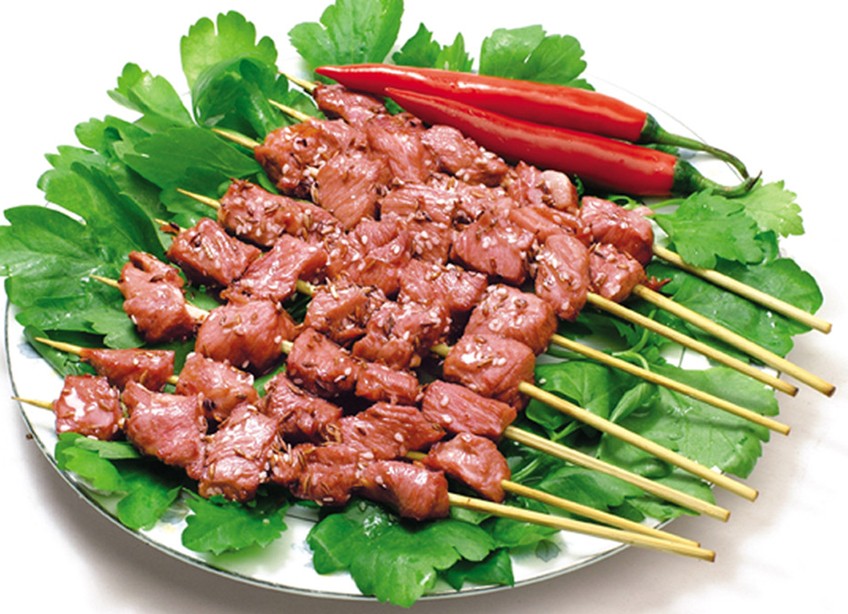 mutton kebabs, Hotan Travel, Hotan Guide  