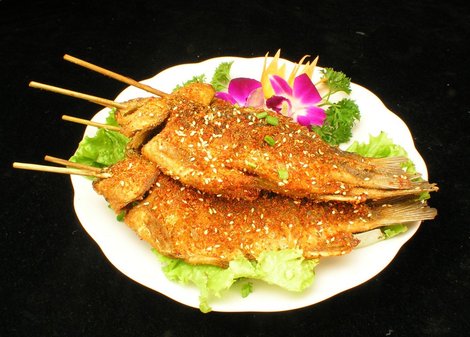  roast fish , Hotan Travel, Hotan Guide  