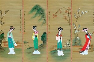 Bamboo Scroll Painting, JiujiangTravel, Jiujiang Guide