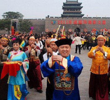 The Magistrate welcoming Guests, Pingyao Travel, Pingyao Guide 